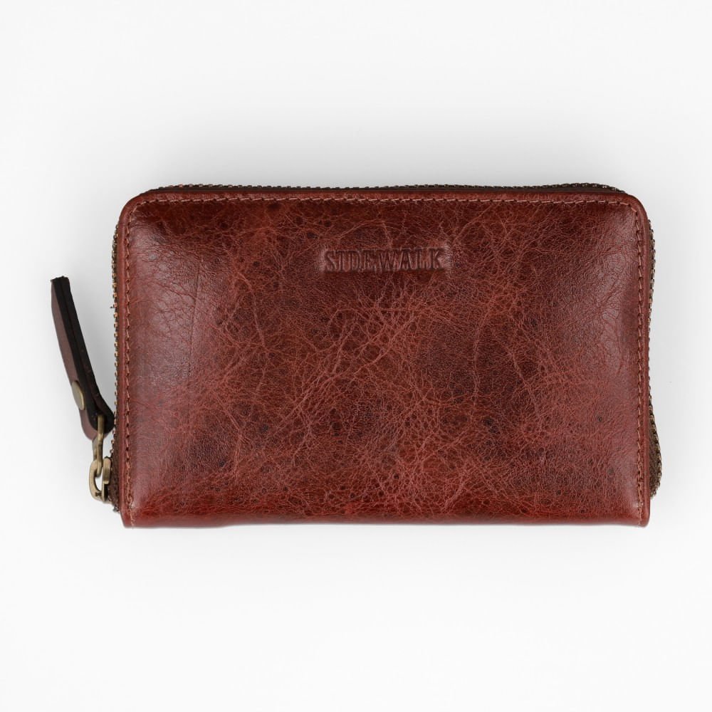 Carteira Feminia Couro - Vinho