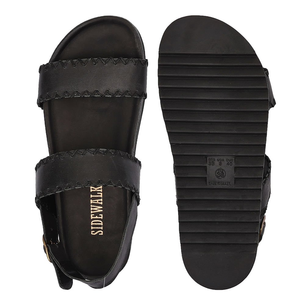 Sand Plataforma Alinhavo - Preto Preto 3