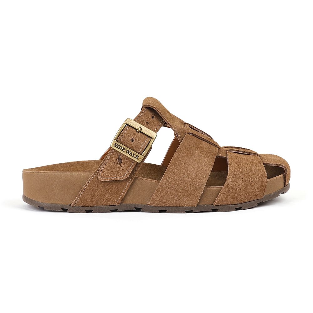 Babuch Camurca Tiras Onda - Kaki