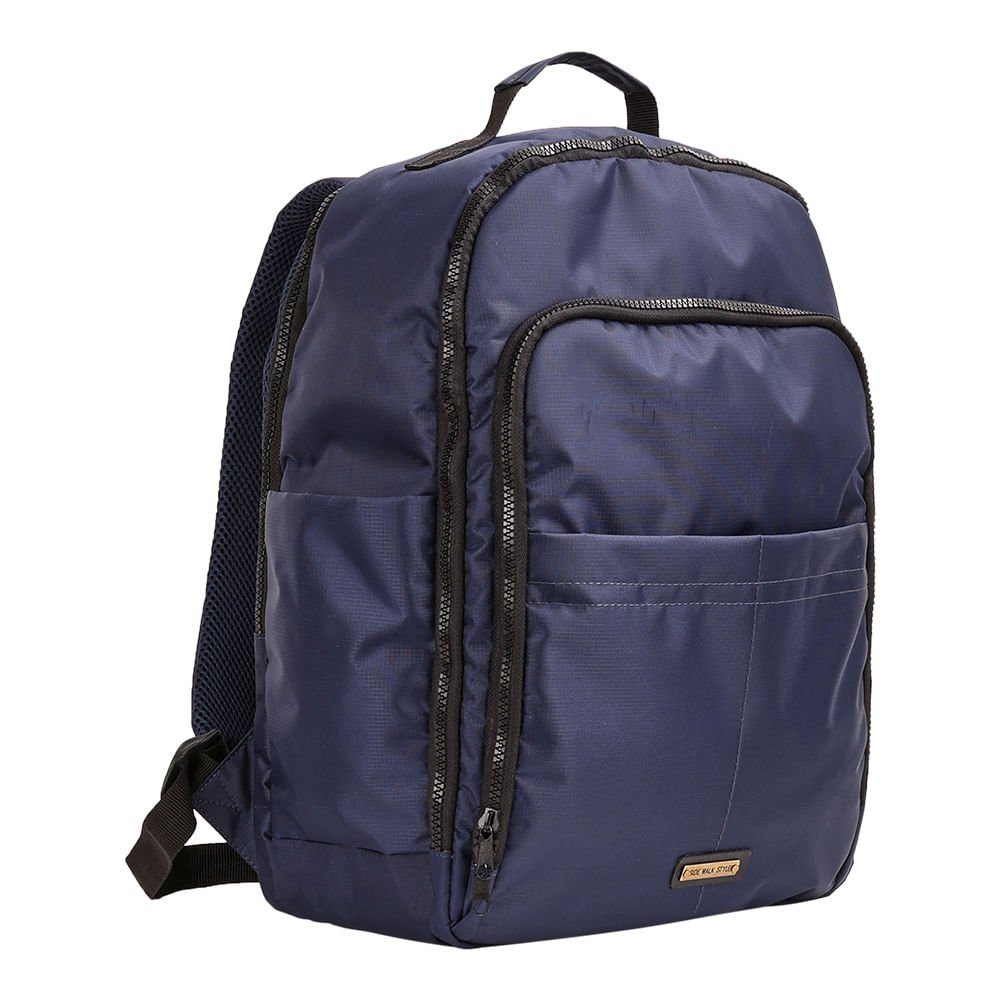 Mochila Nylon Bolsos - Azul Marinho Azul Marinho 2