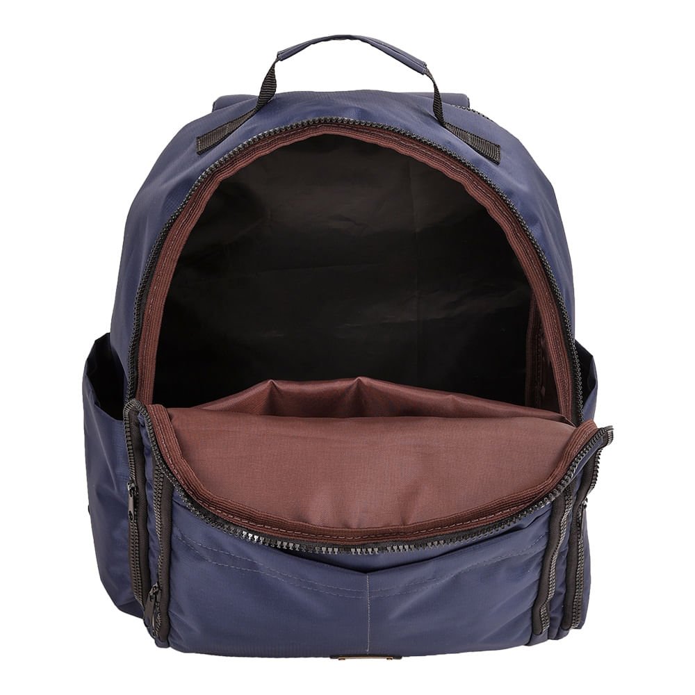Mochila Nylon Bolsos - Azul Marinho Azul Marinho 3
