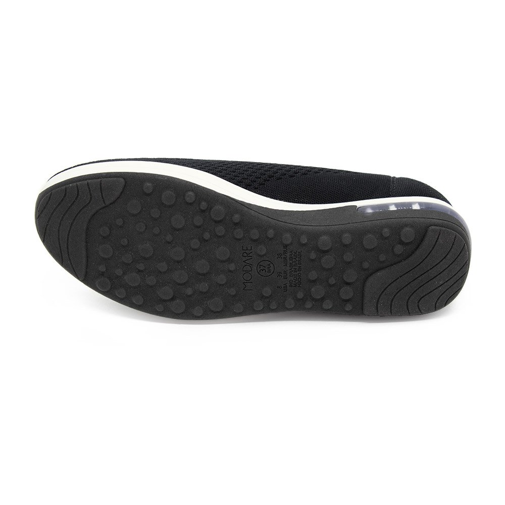 Tênis Casual Feminino Modare Ultraconforto 7320.217 Preto Preto 4