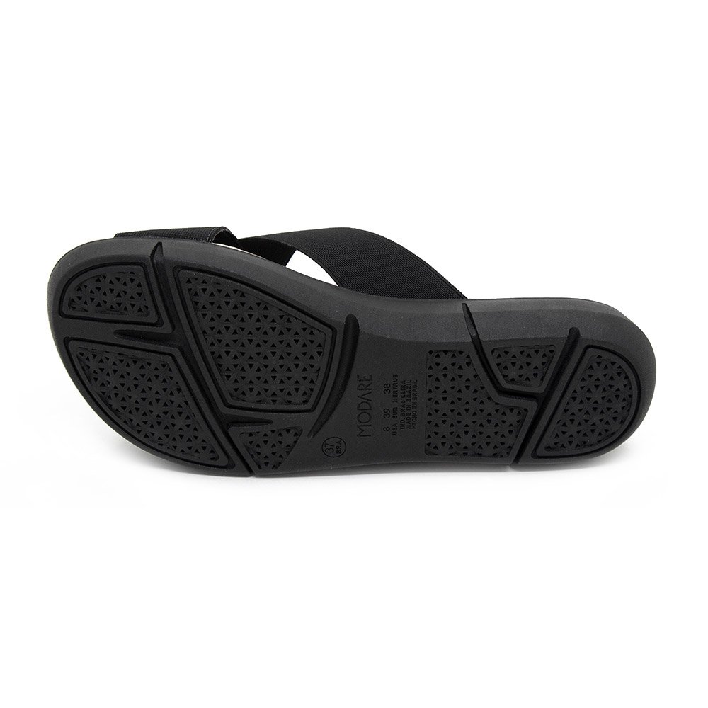 Tamanco Modare Feminino 7142.101 Preto Preto 4