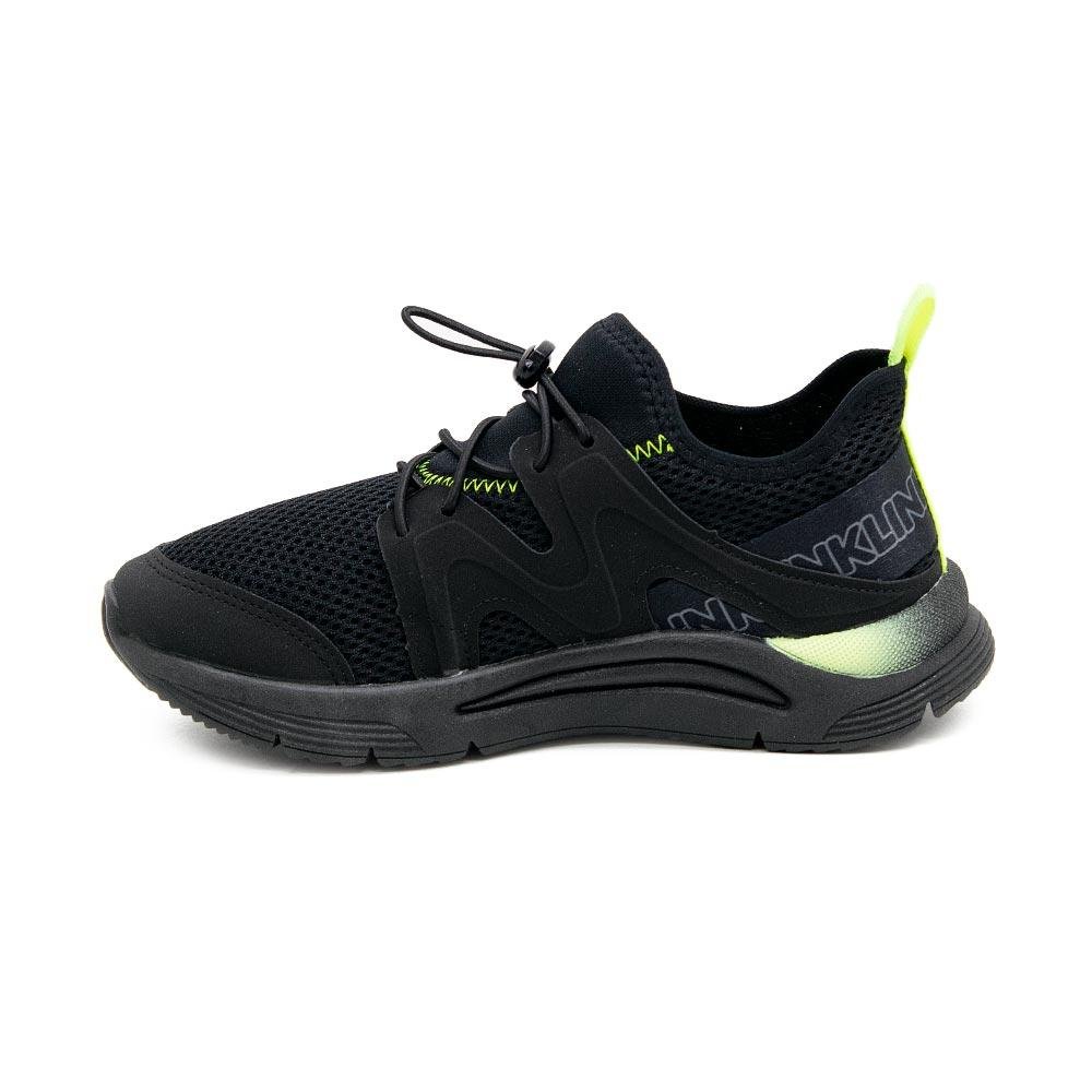 Tênis Casual Infantil Menino Klin 48002 Preto Preto 2