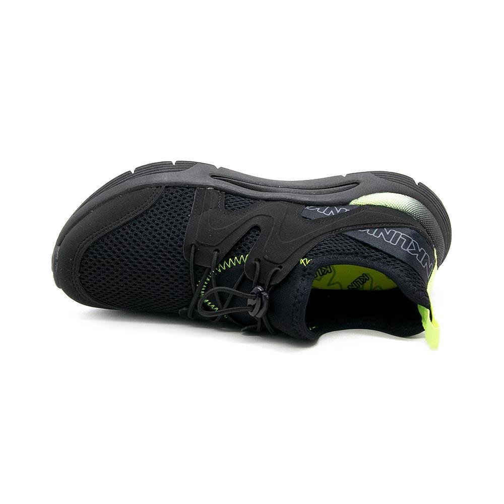 Tênis Casual Infantil Menino Klin 48002 Preto Preto 3