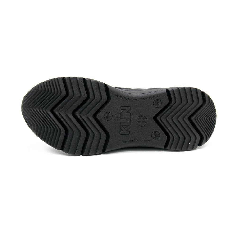 Tênis Casual Infantil Menino Klin 48002 Preto Preto 4