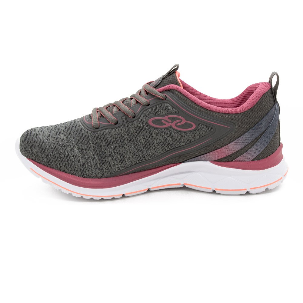 Tênis Esportivo Olympikus Feminino Day 547 Chumbo Cinza 2
