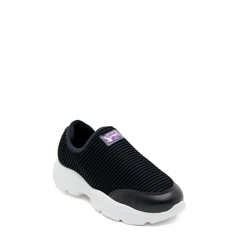 Tênis Infantil Menina Molekinha 2564.100 Preto Preto 1