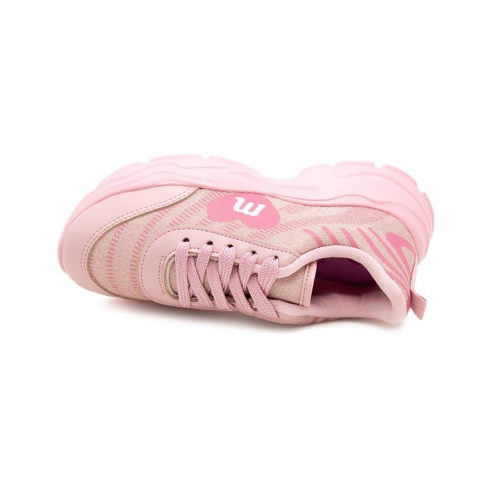 Tênis Infantil Menina Molekinha 2564.104 Rosa Rosa 3