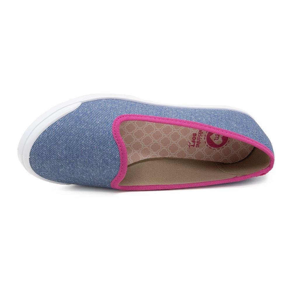 Sapatilha Menina Molekinha 2505.200 Jeans Azul 3