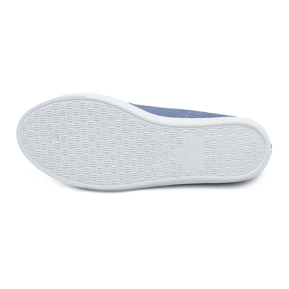 Sapatilha Menina Molekinha 2505.200 Jeans Azul 4