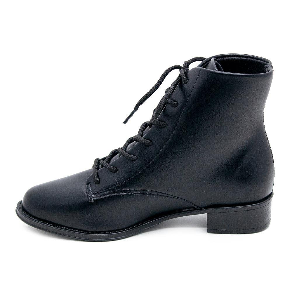 Bota Coturno Feminina Beira Rio 9045.238 Preta Preto 2