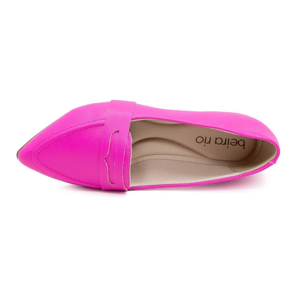 Mocassim Feminino Beira Rio 4136.291 Pink Rosa 3