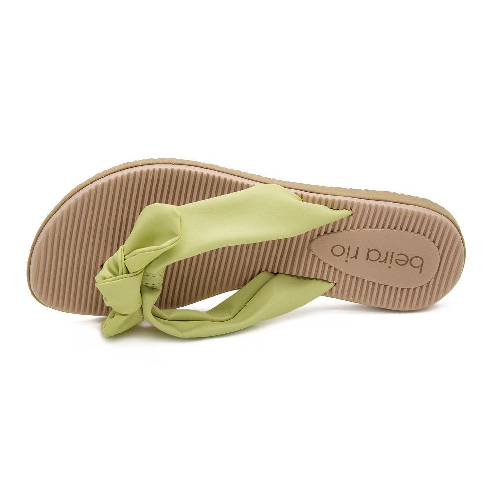 Chinelo Feminino Beira Rio 8395.215 Verde Verde 3