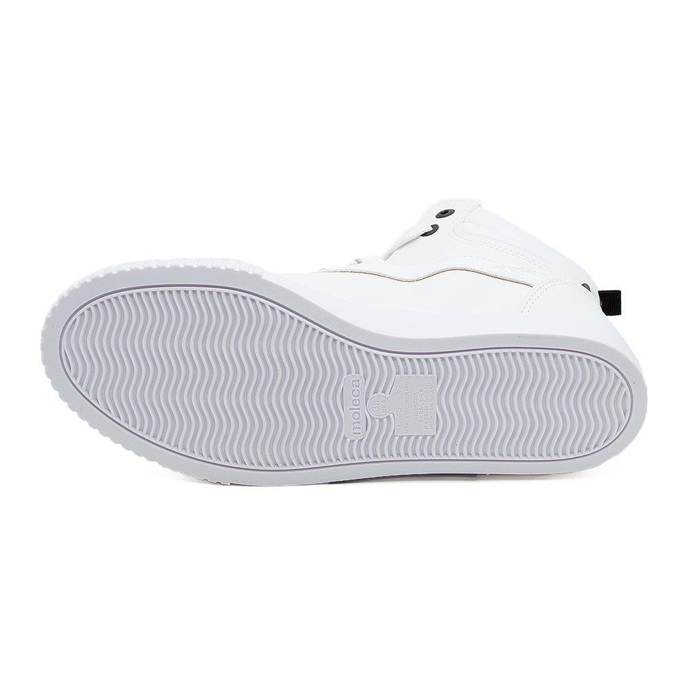 Tênis Cano Alto Moleca Feminino 5740.205 Branco Branco 4