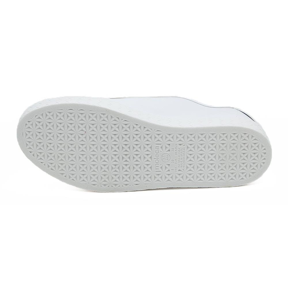 Tênis Casual Feminino Moleca 5712.320 Branco Branco 4