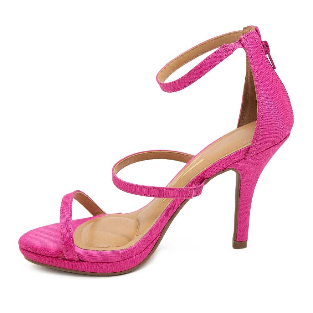 Sandália Salto Alto Fino Feminina Vizzano 6210.1024 Pink Rosa 2