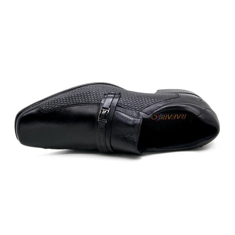 Sapato Social Masculino Rafarillo Couro Senna 34054 Preto Preto 3