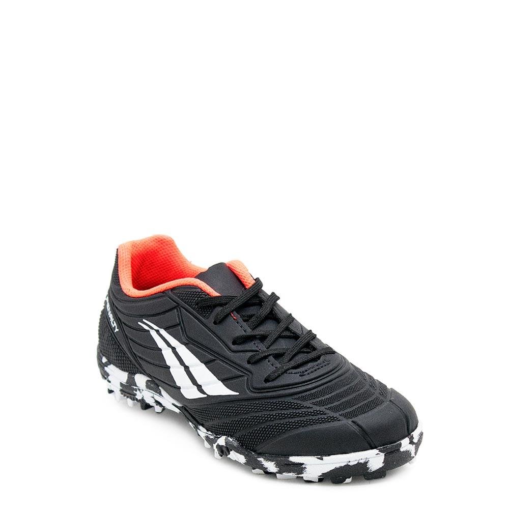 Chuteira Society Infantil Penalty Matis Kids XXI Menino Preta Preto 1