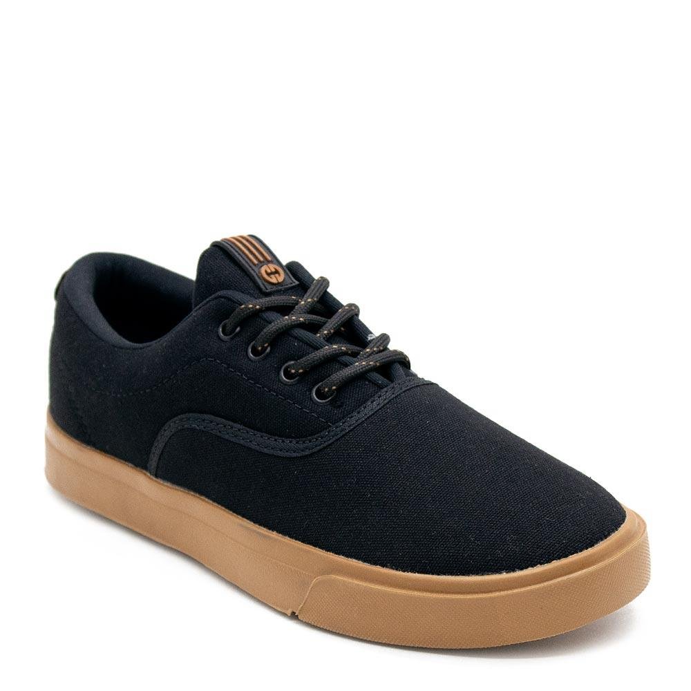 Tênis Casual Masculino Ollie Golden 600 Preto Preto 1