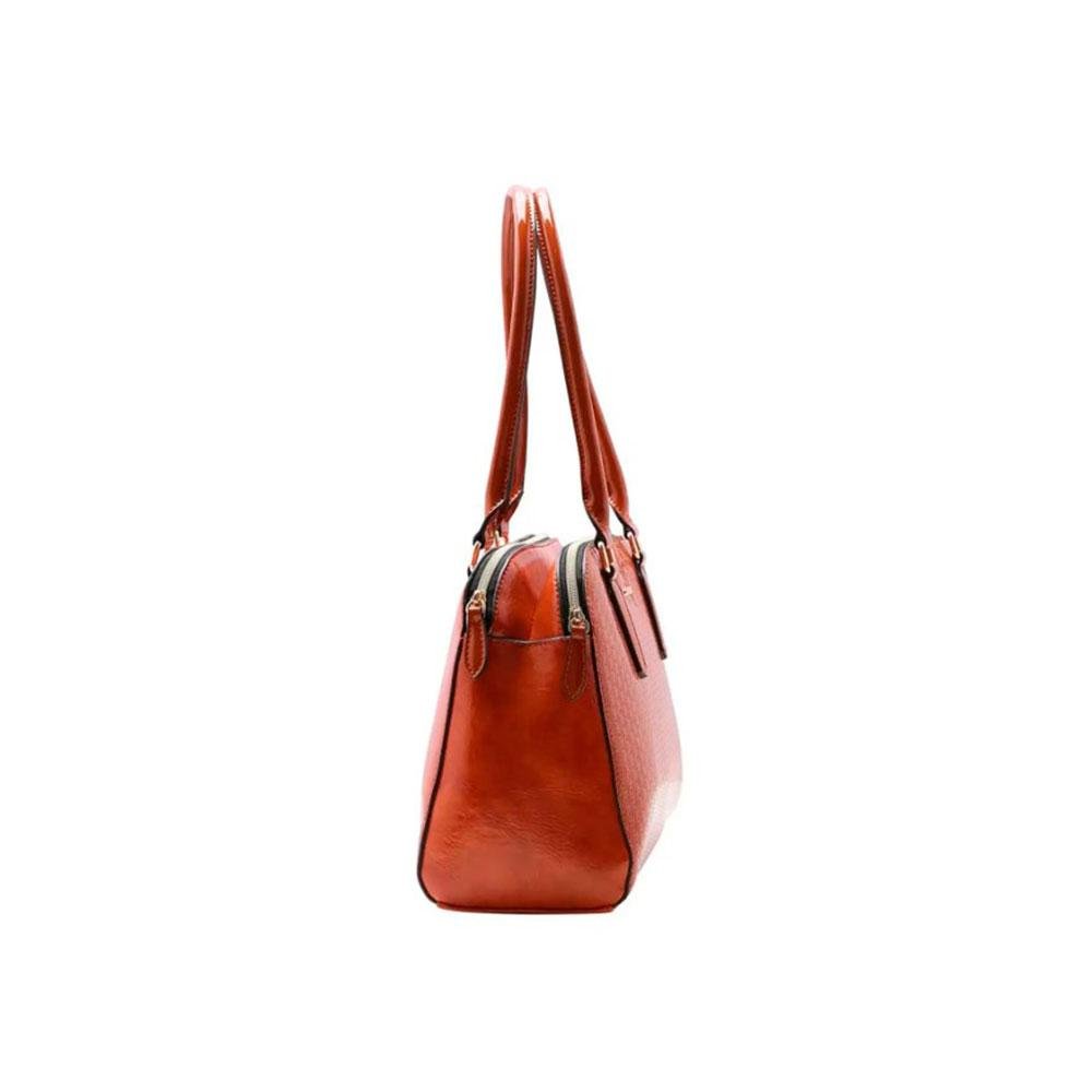 Bolsa Feminina Chenson 3483394 Caramelo Laranja 3