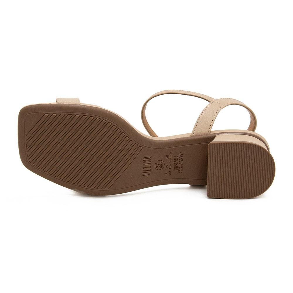 Sandália Feminina Vizzano 6454.111 Bege Bege 4