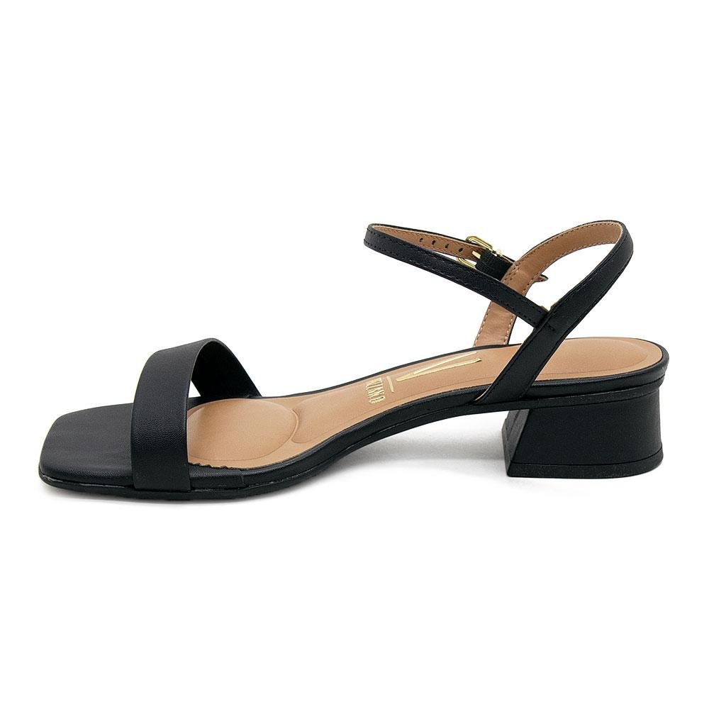 Sandália Feminina Vizzano 6454.111 Preto Preto 3