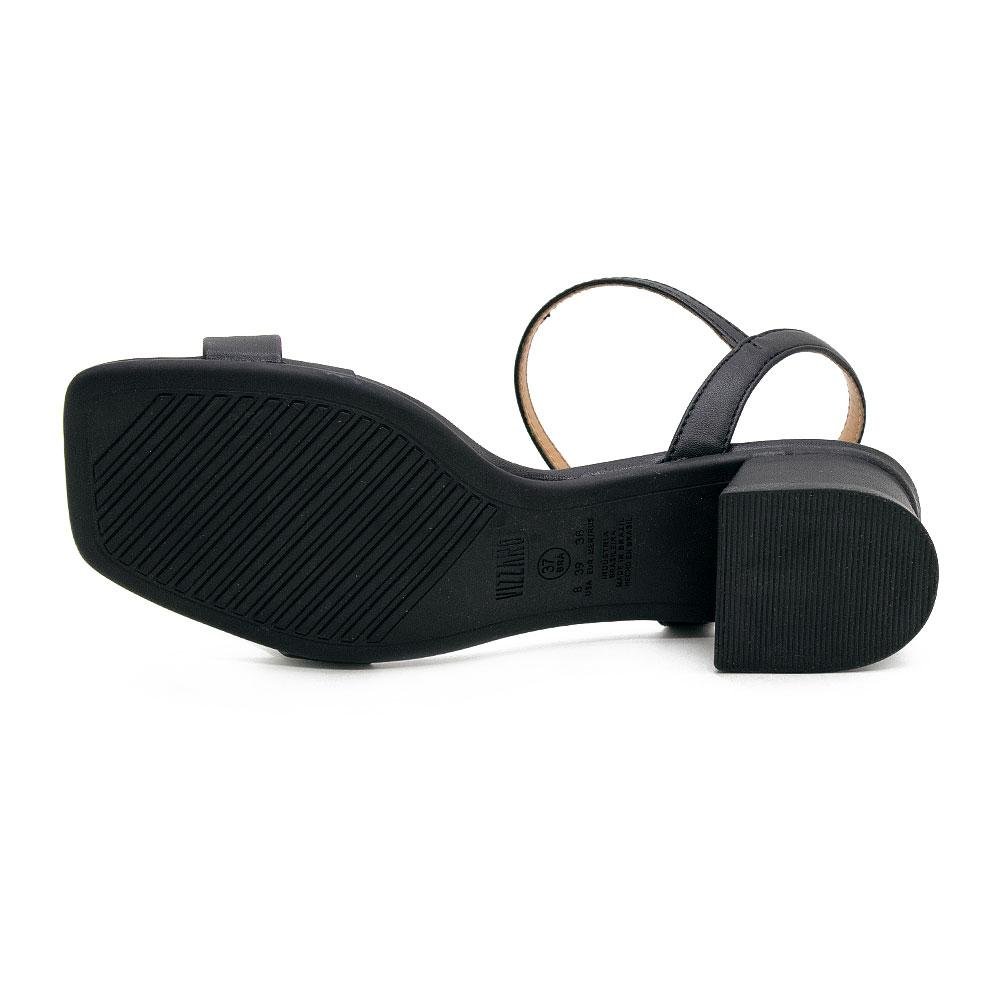Sandália Feminina Vizzano 6454.111 Preto Preto 4