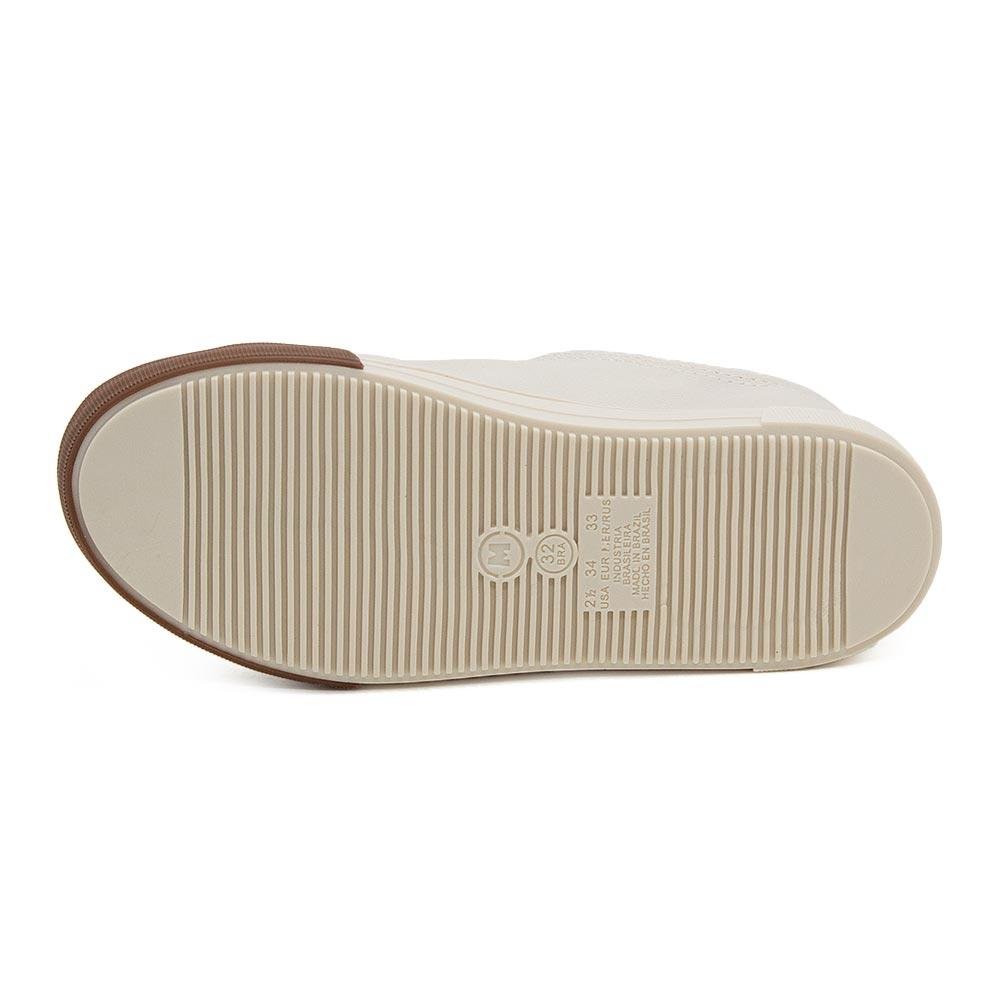 Tênis Infantil Casual Menino Molekinho 2842.209 Off White Branco 4
