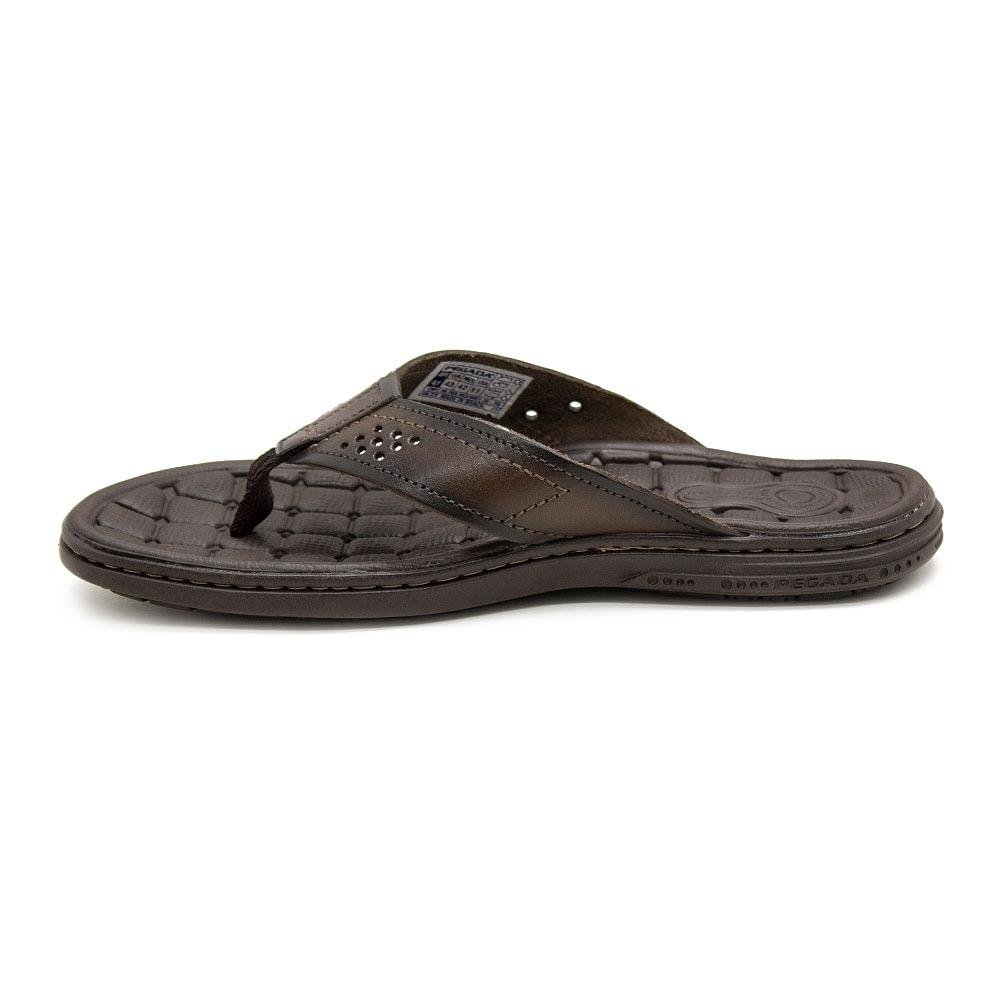 Chinelo Masculino Pegada 131221-02 Cravo Marrom 2