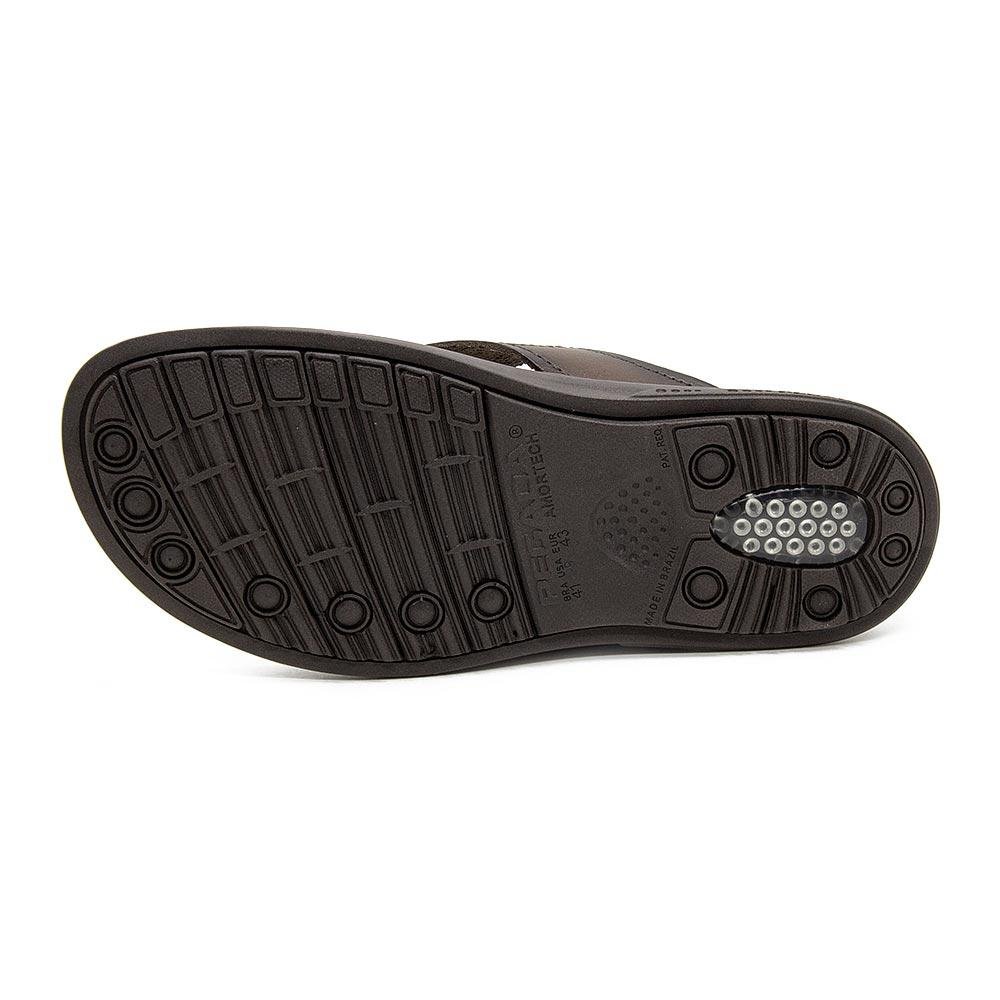 Chinelo Masculino Pegada 131221-02 Cravo Marrom 4