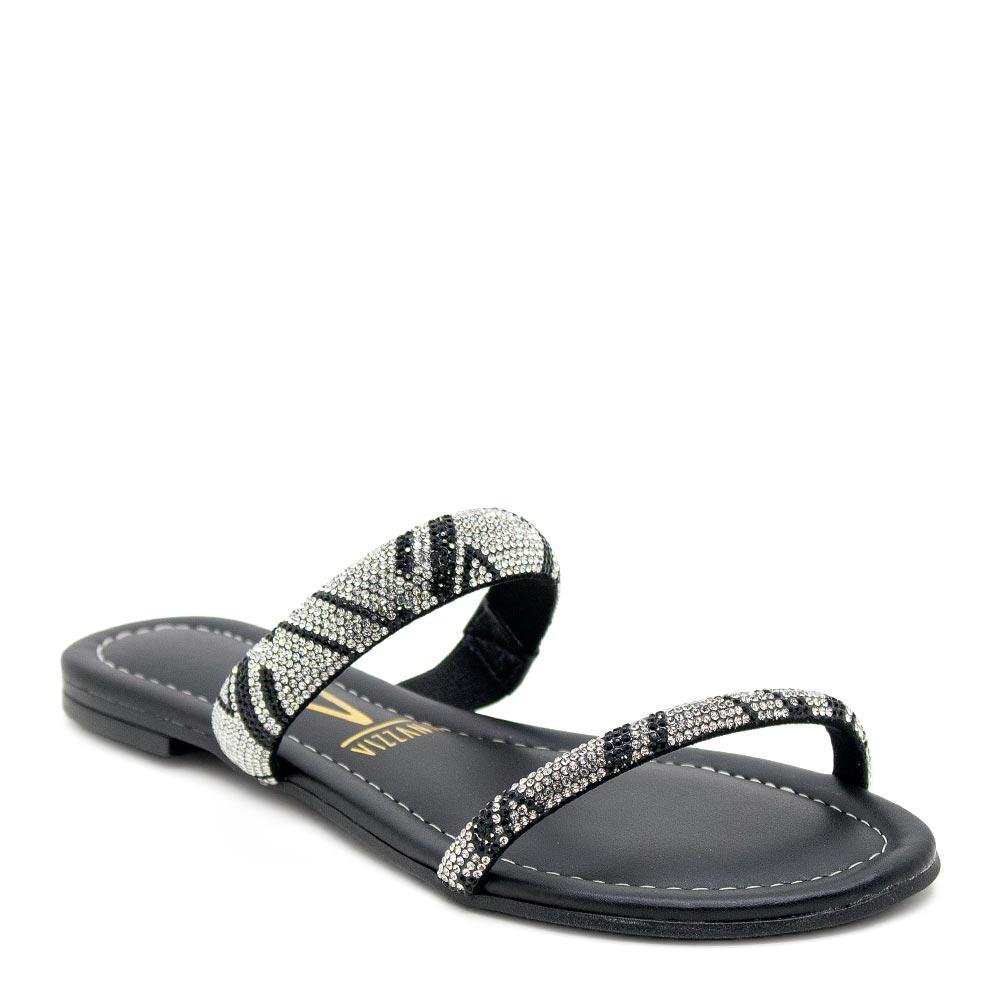 Rasteira Feminina Vizzano 6235.1189 Preta Preto 1