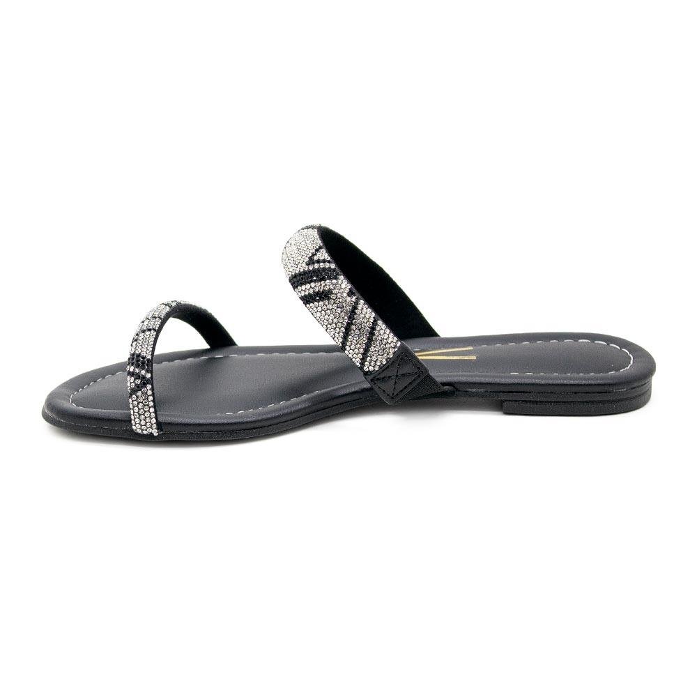 Rasteira Feminina Vizzano 6235.1189 Preta Preto 2