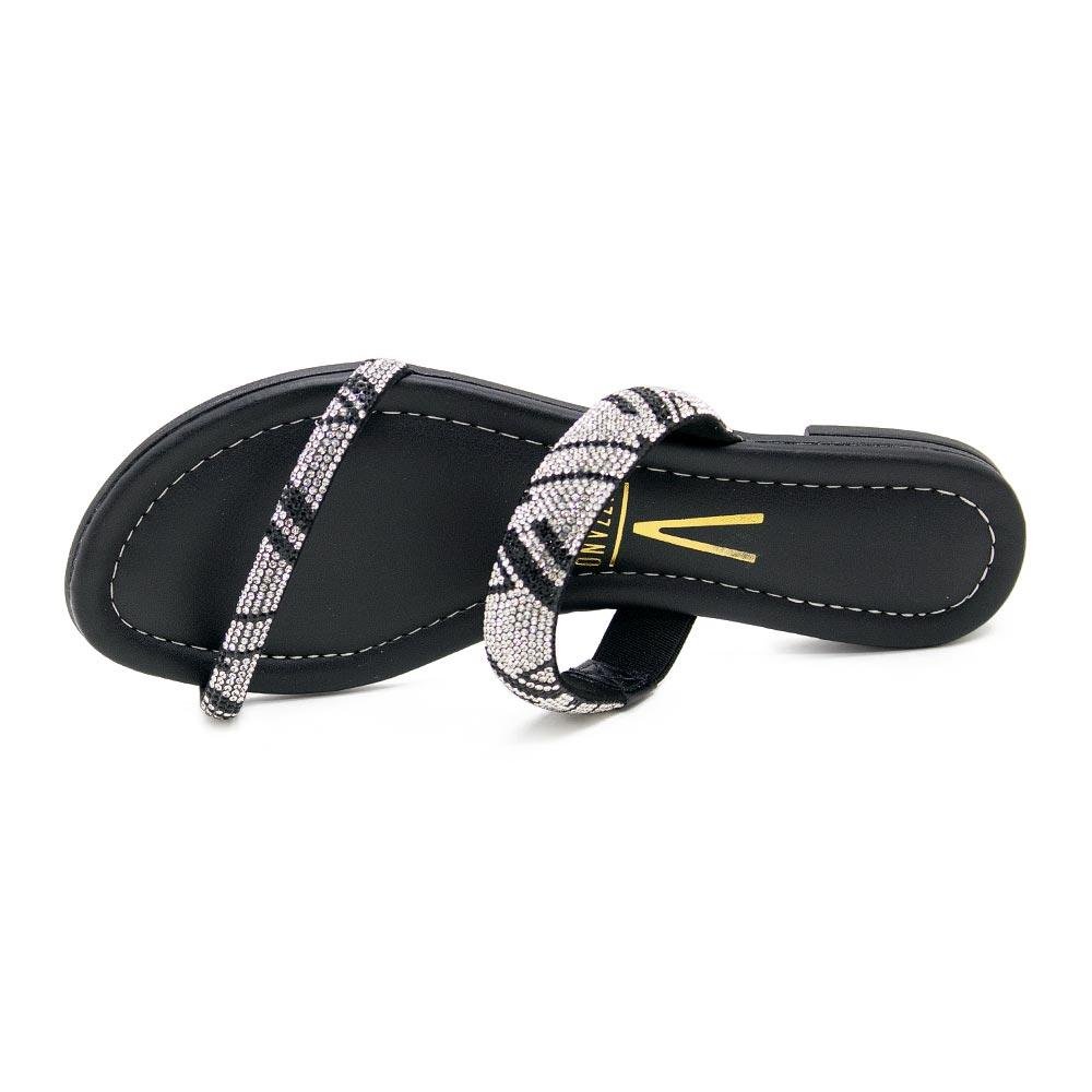 Rasteira Feminina Vizzano 6235.1189 Preta Preto 3