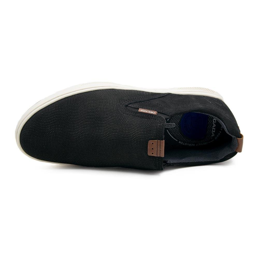 Sapatênis Masculino Pegada 118672 Preto Preto 3