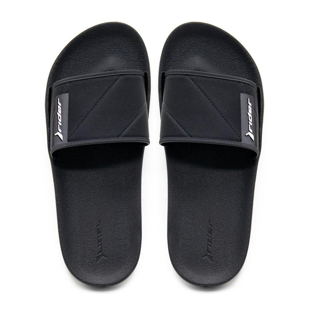 Chinelo Masculino Slide Rider 11578 Preto Preto 5