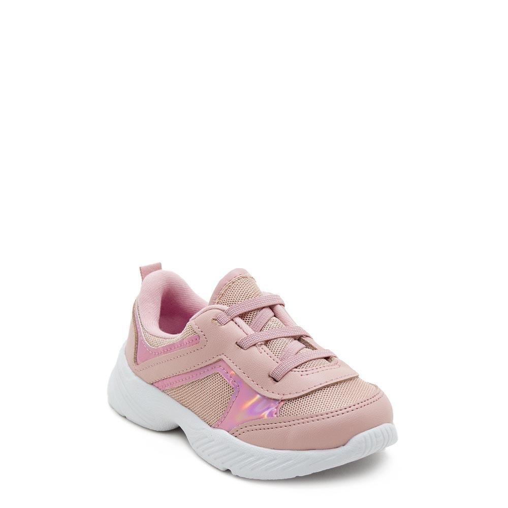 Tênis Casual Infantil Menina Molekinha 2709.2216 Rosa Rosa 1