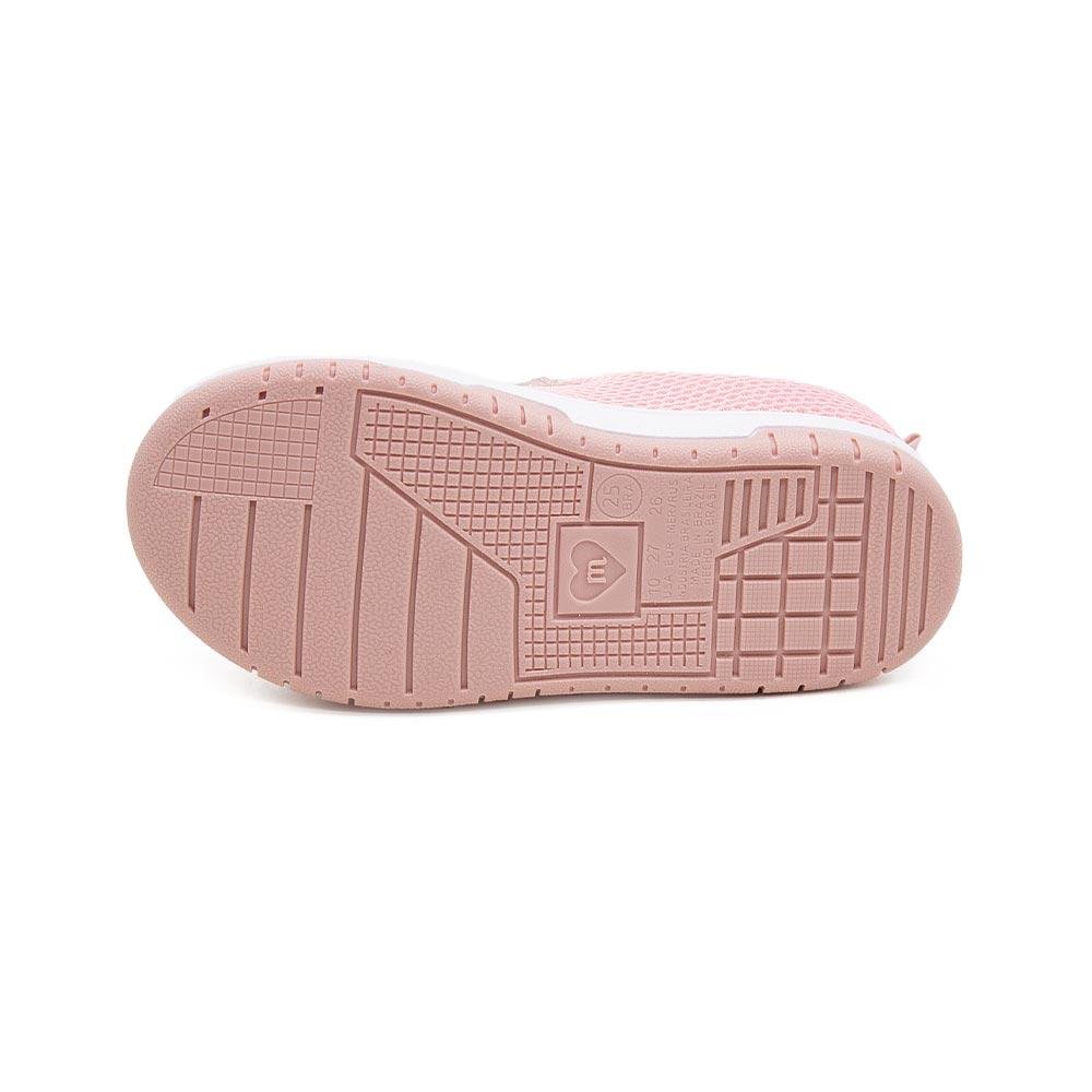 Tênis Casual Infantil Menina Molekinha 2728.103 Rosa Rosa 4