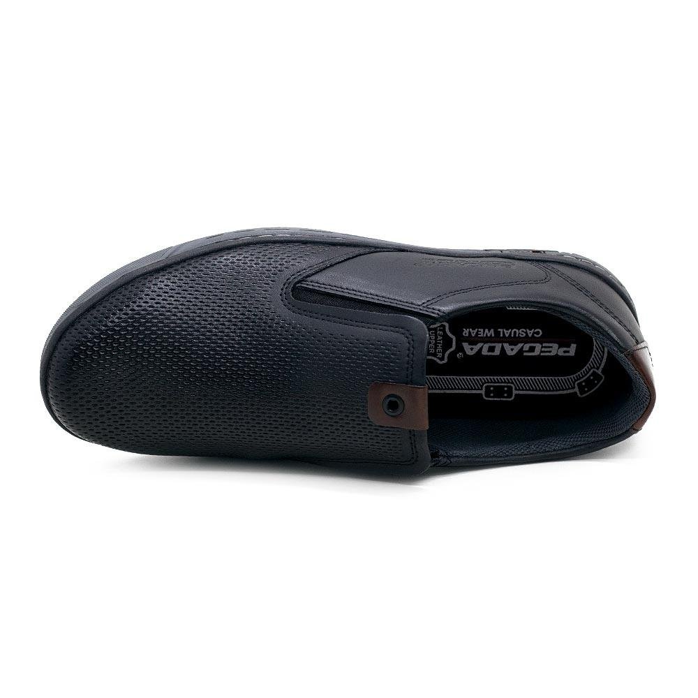 Sapatênis Masculino Pegada 219018 Preto Preto 3