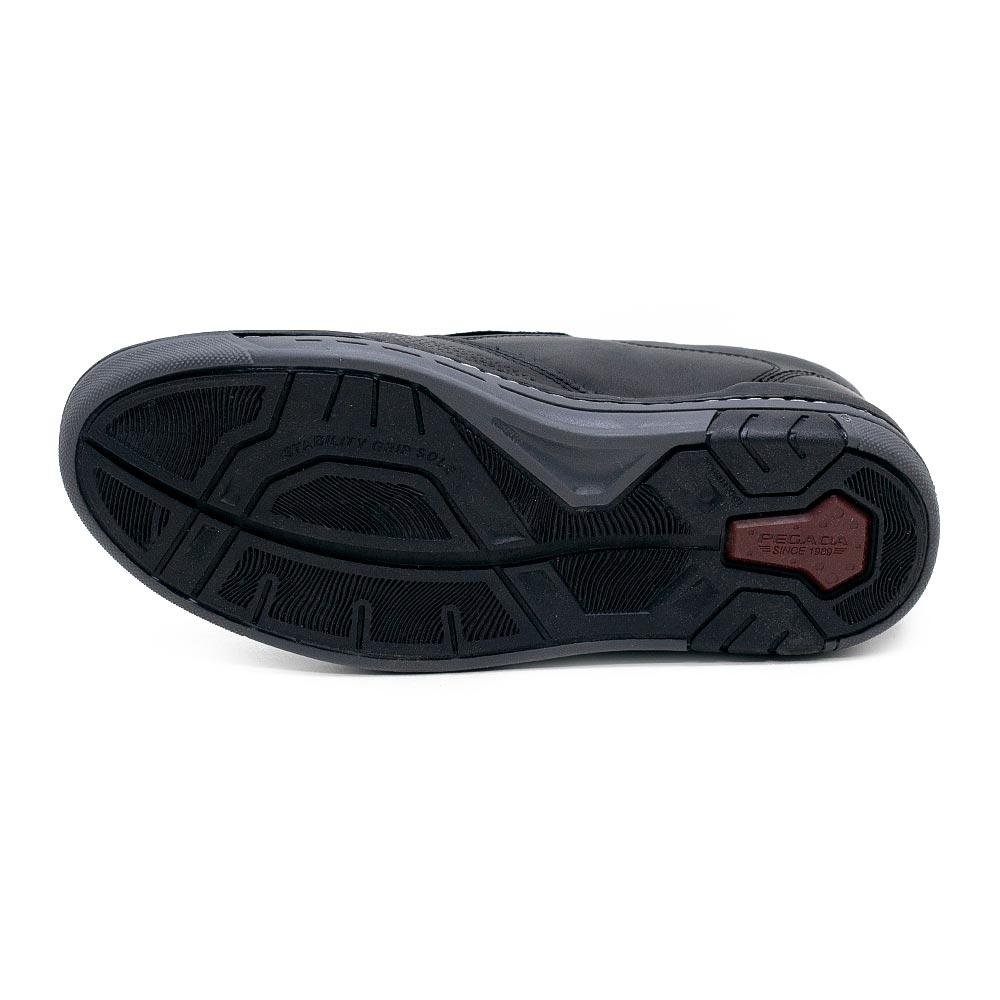 Sapatênis Masculino Pegada 219018 Preto Preto 4