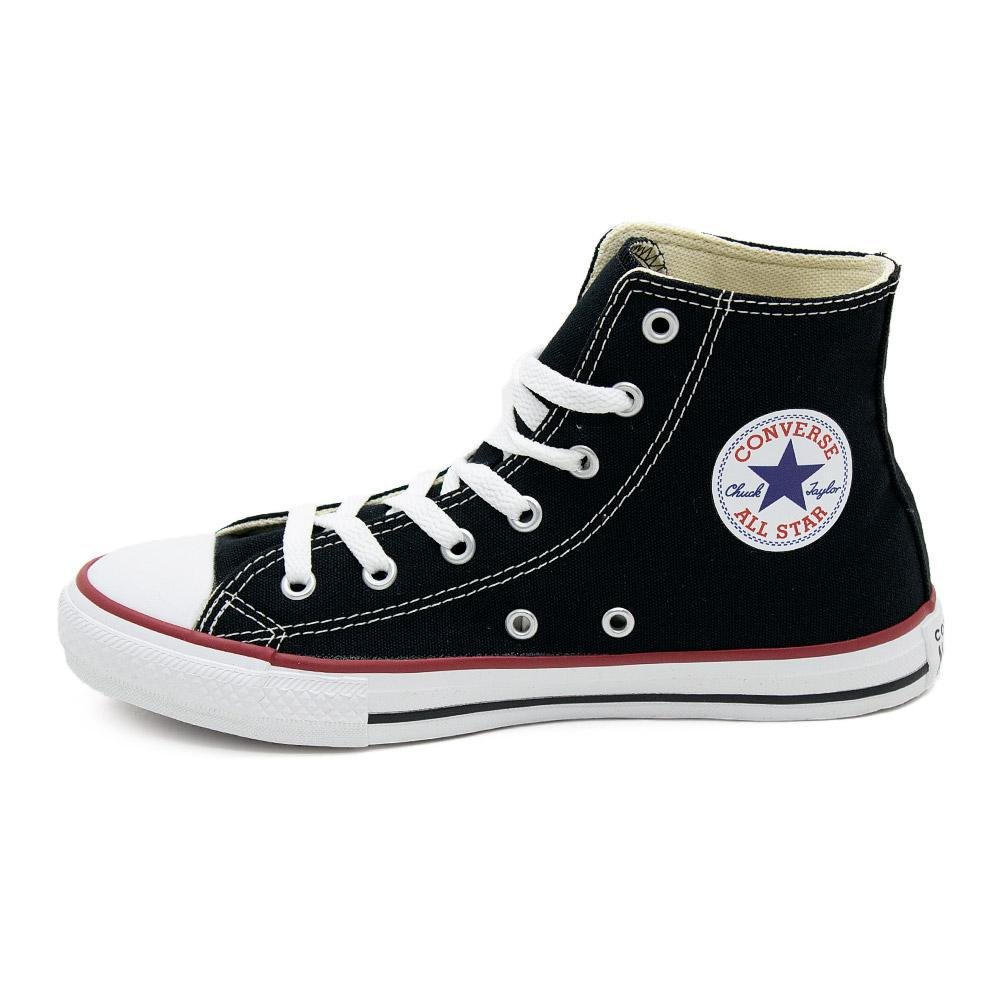 Tênis All Star Cano Alto Infantil Chuck Taylor CK0004 Preto Preto 2