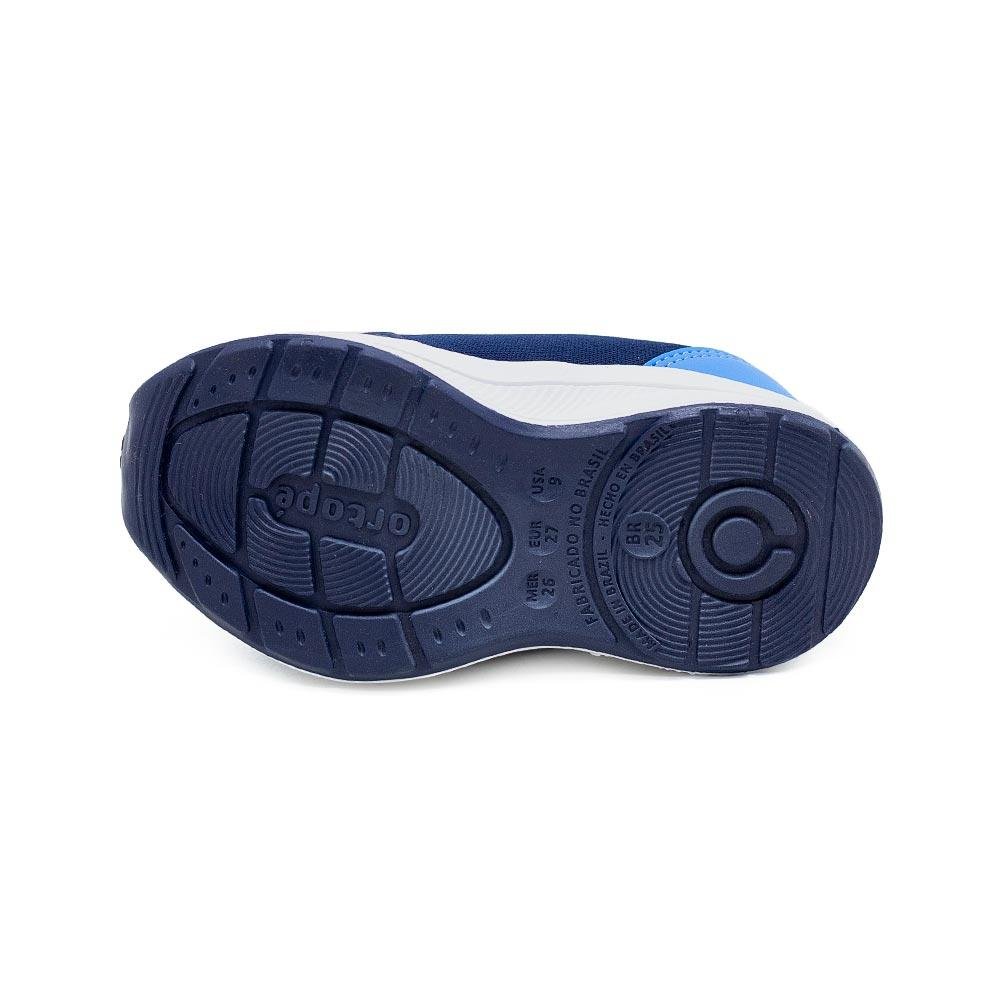 Tênis Infantil Menino Ortopé 24700 Marinho Azul 4