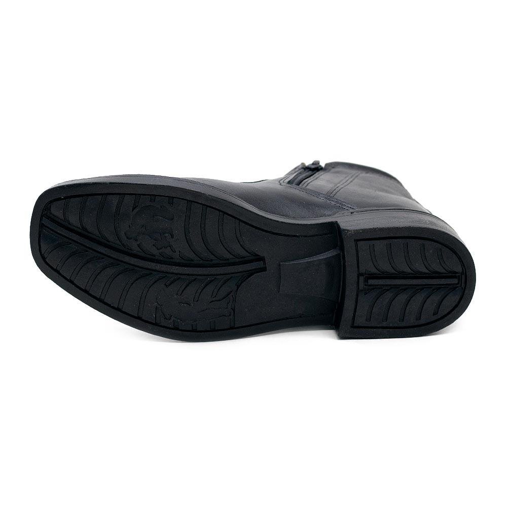 Botina Masculina Pé Na Estrada 0022 Preta Preto 4