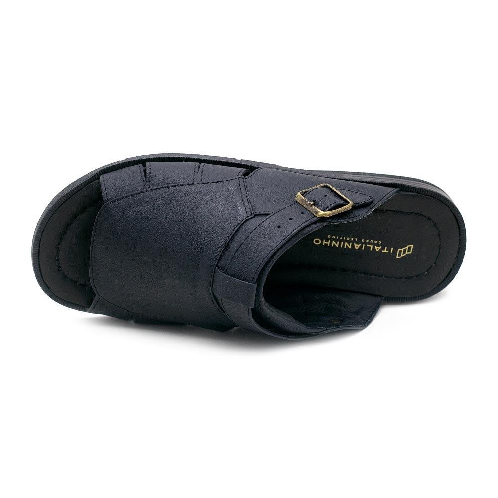Chinelo Masculino Italianinho 10340310 Preto Preto 3
