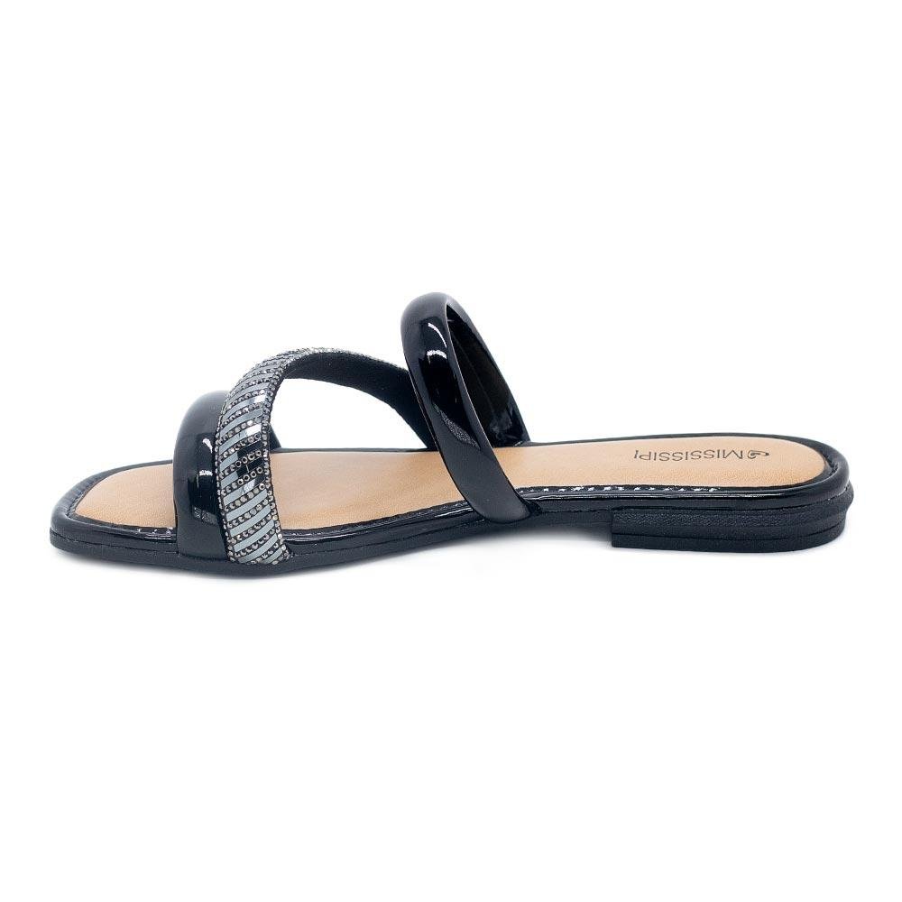 Rasteirinha Mississipi Rasteira Preto 2