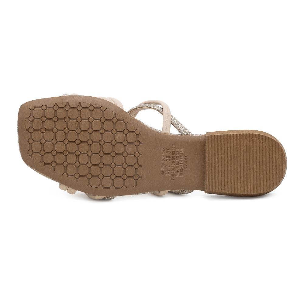 Rasteira Feminina Mississipi Q9663 Nude Bege 4