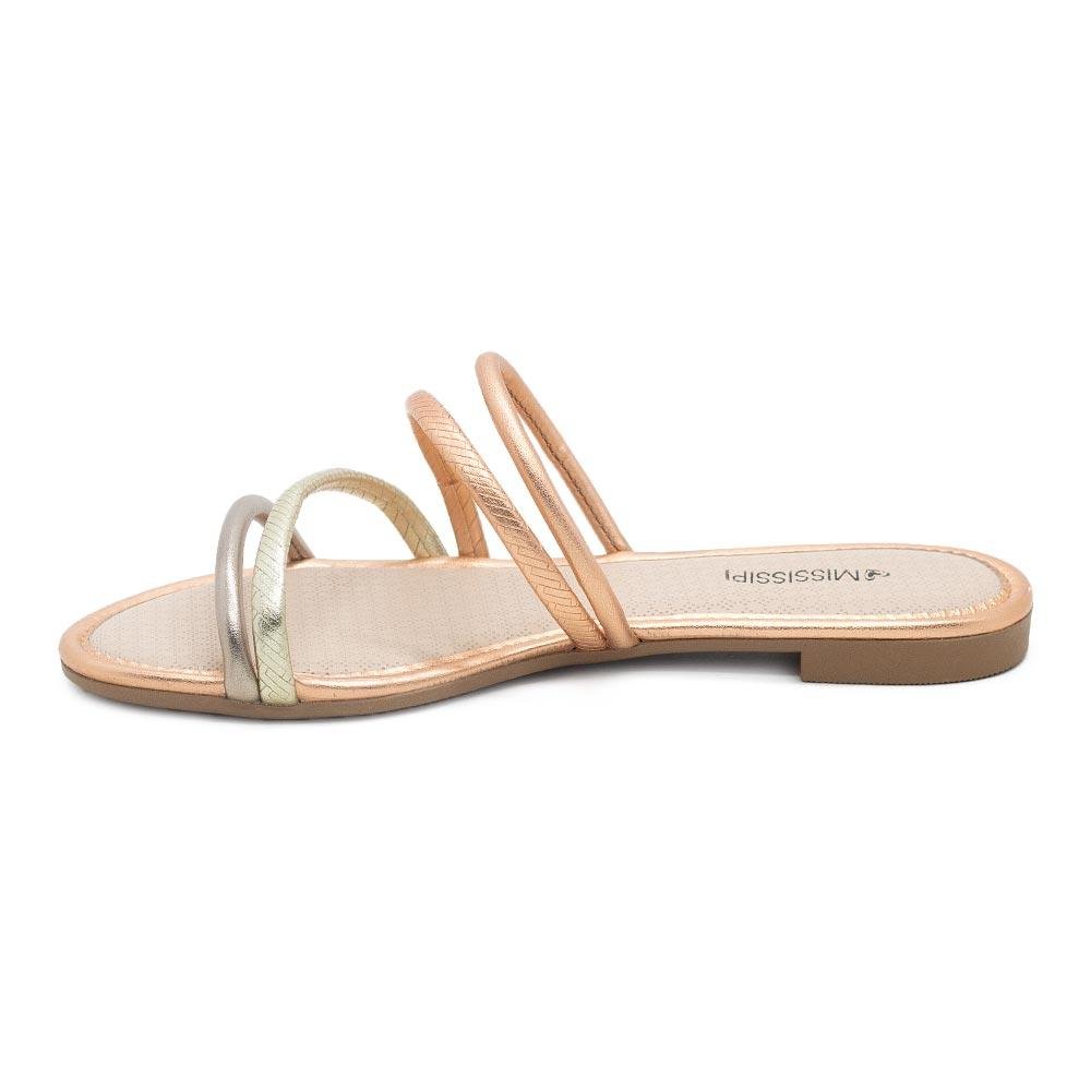 Rasteira Feminina Mississipi MI032 Nude Bege 2