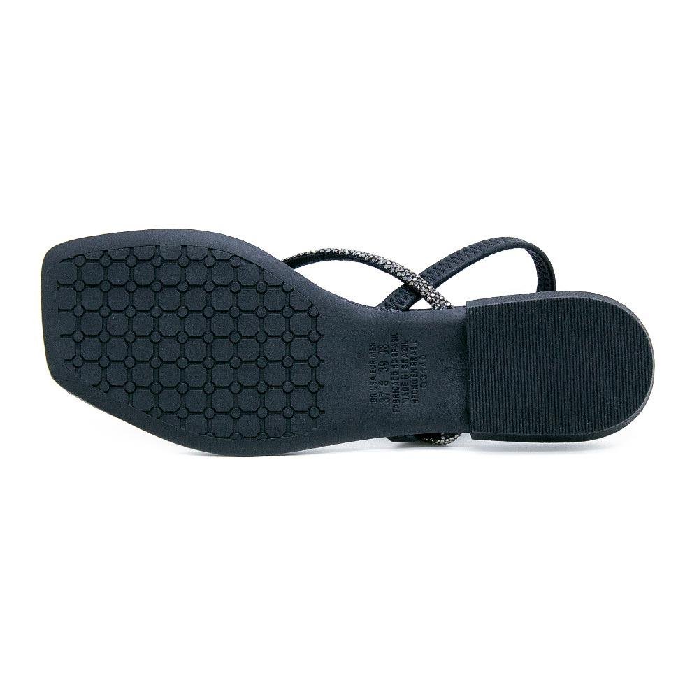 Rasteirinha Mississipi Rasteira Preto 4