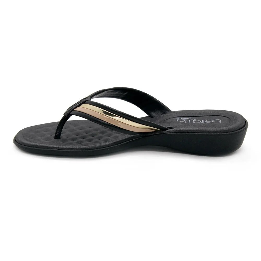 Tamanco Beira Rio Conforto 8224.804 Preto Preto 2