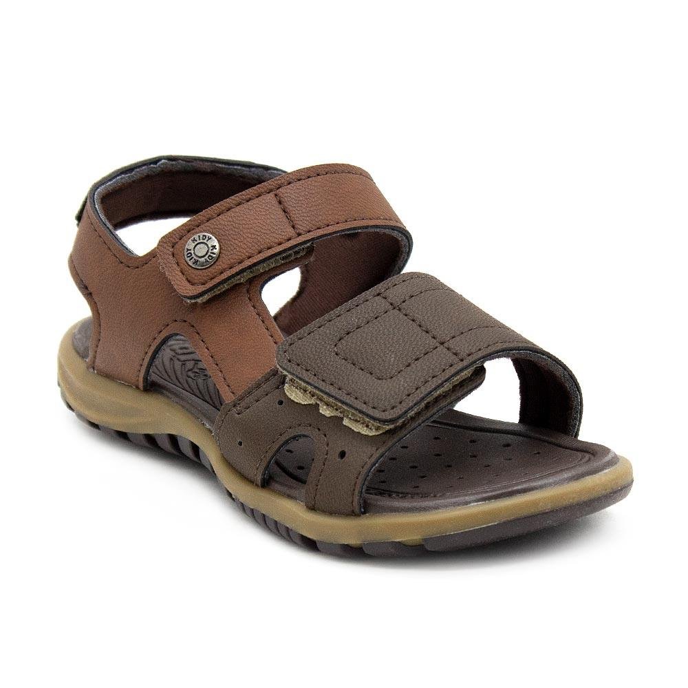 Sandália Infantil Menino Kidy 069-9470 Marrom Marrom 1